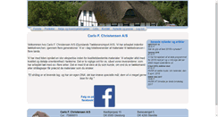 Desktop Screenshot of carlofchristensen.dk